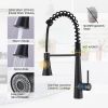 Kitchen Faucet with Pull Down Sprayer;  Commercial Style Kitchen Sink Faucet;  Faucets for Kitchen Sinks;  Single-Handle;  Magnetic Docking Spray Head