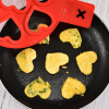 Quick DIY Nonstick Silicone Pancake Molds with 7 Holes for Pan