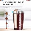 5 Core 2 Pack Coffee Grinder 5 Ounce Electric Large Portable Compact 150W Spice Grinder Perfect for Spices, Dry Herbs Grinds Course Fine Ground Beans