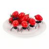 6pcs Plastic Ant Food Picks; Animal Fruit Toothpicks; Dessert Forks; Bento Home Decoration Accessories; Party Supplies