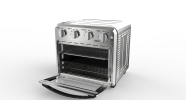 Chef Air Fryer Toaster Oven Combo;  4 Slice Toaster Convection Air Fryer Oven Warm;  Broil;  Toast;  Bake;  Air Fry;  Oil-Free;  16QT