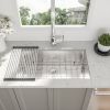 32 Inch Undermount Sink - 32"x19"x10" Undermount Stainless Steel Kitchen Sink 16 Gauge 10 Inch Deep Single Bowl Kitchen Sink Basin