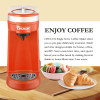 CHULUX Coffee Maker Single-Serve Coffee Machine for Capsule,Orange