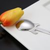 1pc Guitar Shaped Spoon; Creative Stainless Steel Guitar Shaped Coffee Stirring Spoon; Milk Tea Dessert Pastry Ice Cream Spoon; Gift; Kitchen Accessor