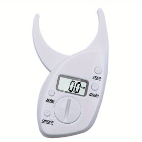 Fat Clip Fat Measuring Instrument Sebum Clamp Sebum Meter Digital Display Fat Measuring Instrument (Color: White)