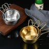 1pc Small Stainless Steel Rice Bowl; Ramen Bowl; Pasta Bowl; Korean Style Bowl