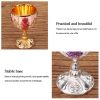 30/40ML Aluminum Alloy Wine Glasses Retro Dinnerware Goblet Vintage European Style Spirit Vodka Champagne Glasses Bar Home Decor